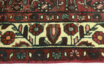 Fine VTG Madina Red/Ivory Runner, 3'7" x 10'1"