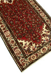 Fine VTG Aryana Red/Ivory Runner, 3'6" x 10'2"