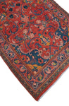 Fine VTG Ezequiel Red/Blue Runner, 3'5" x 9'11"