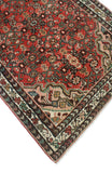 Fine VTG Artyom Red/Ivory Runner, 3'8" x 10'1"