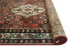 Fine VTG Artyom Red/Ivory Runner, 3'8" x 10'1"