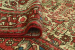 Fine VTG Haddon Ivory/Red Runner, 3'5" x 9'10"