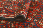 Fine VTG Achehbou Red/Navy Runner, 2'3" x 11'6"