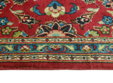 Fine VTG Ilhan Red/Blue Runner, 3'10" x 13'2"