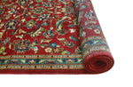 Fine VTG Ilhan Red/Blue Runner, 3'10" x 13'2"