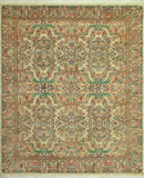 Wali Cony Ivory/Green Rug, 8'0" x 10'0"