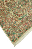 Wali Cony Ivory/Green Rug, 8'0" x 10'0"