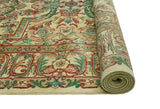 Wali Cony Ivory/Green Rug, 8'0" x 10'0"