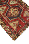 Fine VTG Burak Navy/Red Runner, 3'0" x 10'7"