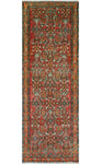 Fine VTG Ipyana Red/Orange Runner, 3'4" x 9'9"