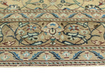 Super VTG Filiz Beige/Brown Rug, 6'4" x 9'3"