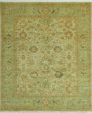 Wali Darnell Beige/Lt. Green Rug, 8'0" x 9'10"