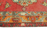 Fine VTG Gita Rust/Beige Runner, 3'8" x 11'1"