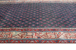 Vintage Aysel Navy/Ivory Runner, 3'5" x 12'0"