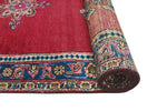 Fine VTG Imogen Red/Blue Runner, 3'1" x 9'6"