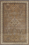 Fine VTG Gulden Brown/Ivory Rug, 6'6" x 9'7"