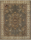 Fine VTG Indee Brown/Ivory Rug, 8'5" x 10'10"