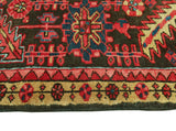 Fine VTG Aamor Red/Charcoal Rug, 10'1" x 13'1"