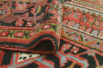 Fine VTG Aalim Red/Charcoal Rug, 8'5" x 11'9"