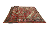 Fine VTG Aalim Red/Charcoal Rug, 8'5" x 11'9"