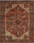 Fine VTG Aasim Rust/Charcoal Rug, 10'0" x 12'10"