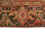 Fine VTG Faraz Rust/Charcoal Rug, 8'10" x 12'6"