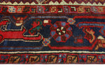 Fine VTG Bek Red/Navy Rug, 8'1" x 10'2"