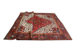 Fine VTG Bonny Red/Charcoal Rug, 8'1" x 11'0"