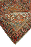 Fine VTG Waed Rust/Brown Rug, 7'3" x 10'7"