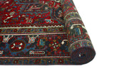 Fine VTG Angelis Red/Charcoal Rug, 6'11" x 9'8"