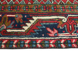 Fine VTG Camilo Red/Navy Rug, 7'6" x 10'4"