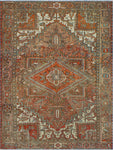 Fine VTG Bijan Rust/Brown Rug, 7'5" x 9'3"