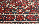 Fine VTG Kenrik Burgundy/Ivory Rug, 6'9" x 9'10"