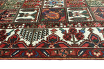 Fine VTG Kassim Red/Ivory Rug, 7'9" x 9'9"