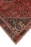 Vintage Katheryn Red/Charcoal Rug, 5'5" x 8'4"