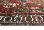 Fine VTG Zlika Red/Ivory Rug, 5'6" x 9'5"