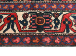 Fine VTG Bradford Navy/Red Rug, 5'3" x 9'8"