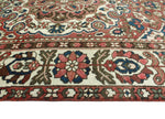 Fine VTG Theron Rust/Ivory Rug, 6'10" x 9'10"