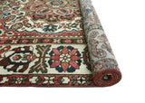 Fine VTG Theron Rust/Ivory Rug, 6'10" x 9'10"