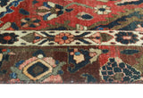 Fine VTG Conrada Red/Brown Rug, 6'0" x 9'4"