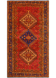 Fine VTG Naciye Red/Blue Runner, 5'5" x 9'9"