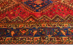 Fine VTG Naciye Red/Blue Runner, 5'5" x 9'9"