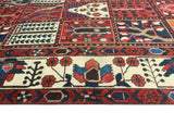 Fine VTG Khodadad Red/Ivory Rug, 6'9" x 10'5"