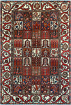 Fine VTG Return Red/Ivory Rug, 6'7" x 9'10"