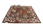 Fine VTG Return Red/Ivory Rug, 6'7" x 9'10"