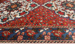 Vintage Kathryn Red/Lt. Blue Runner, 5'2" x 10'0"