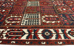 Fine VTG Jose Burgundy/Ivory Rug, 6'6" x 9'8"