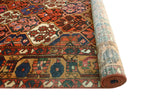 Vintage Tallon Rust/Charcoal Rug, 6'8" x 9'2"