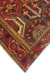 Vintage Sanem Red/Orange Rug, 6'7" x 9'8"