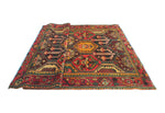 Vintage Sanem Red/Orange Rug, 6'7" x 9'8"